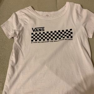 Vans checkered tee